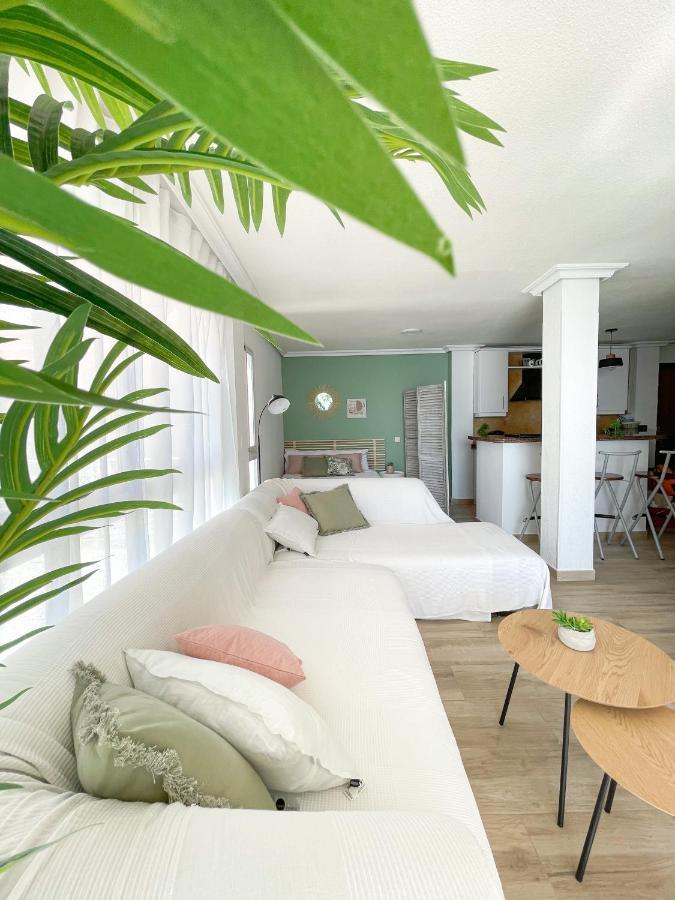 Apartamento En 1ª Linea Con Piscina Alicante Esterno foto