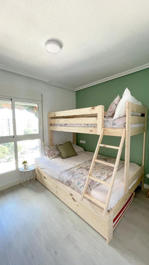 Apartamento En 1ª Linea Con Piscina Alicante Esterno foto
