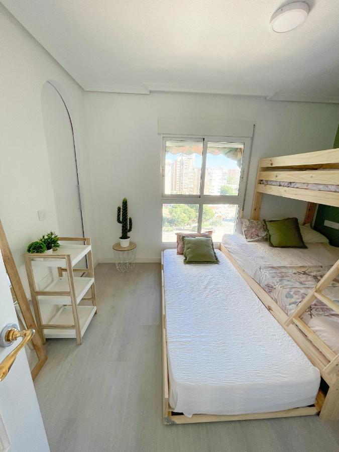 Apartamento En 1ª Linea Con Piscina Alicante Esterno foto