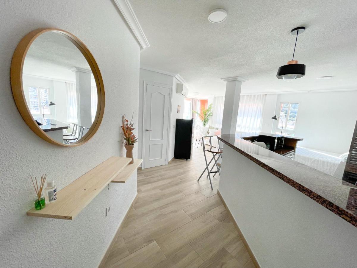 Apartamento En 1ª Linea Con Piscina Alicante Esterno foto